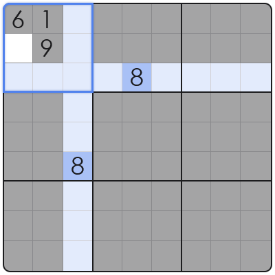 sudoku naked pairs technique